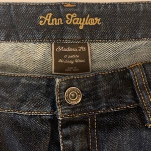 ✨Reduced - NWOT ANN TAYLOR jeans-modern fit-Lindsay Waist - Petite